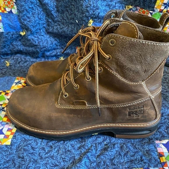 TIMBERLAND PRO® HIGHTOWER 6” ALLOY TOE WORK BOOTS 9.5 - Picture 7 of 11